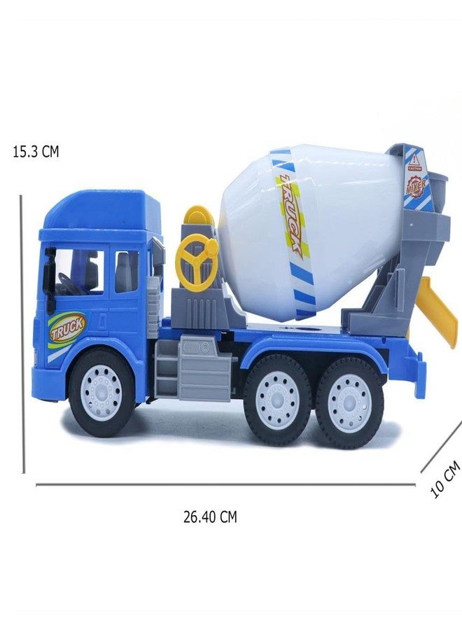 NVF Cement Mixer Truck Toy, Pull-Back Construction Vehicle for Kids, 3+ Years, Unisex, Multicolor - Image 4